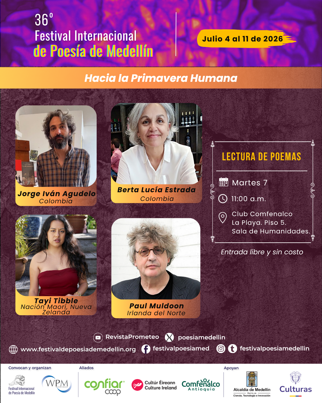 Lectura de poemas