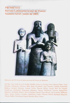 Cáratula de las Memorias del XII Festival Internacional de Poesía