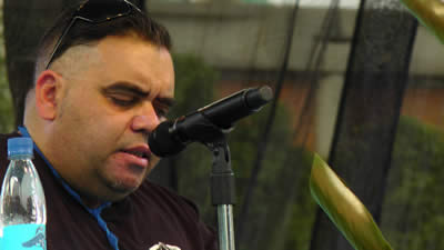 Samuel Wagan Watson (Australia). © #25FIPM. Photo: Beatriz Ortega