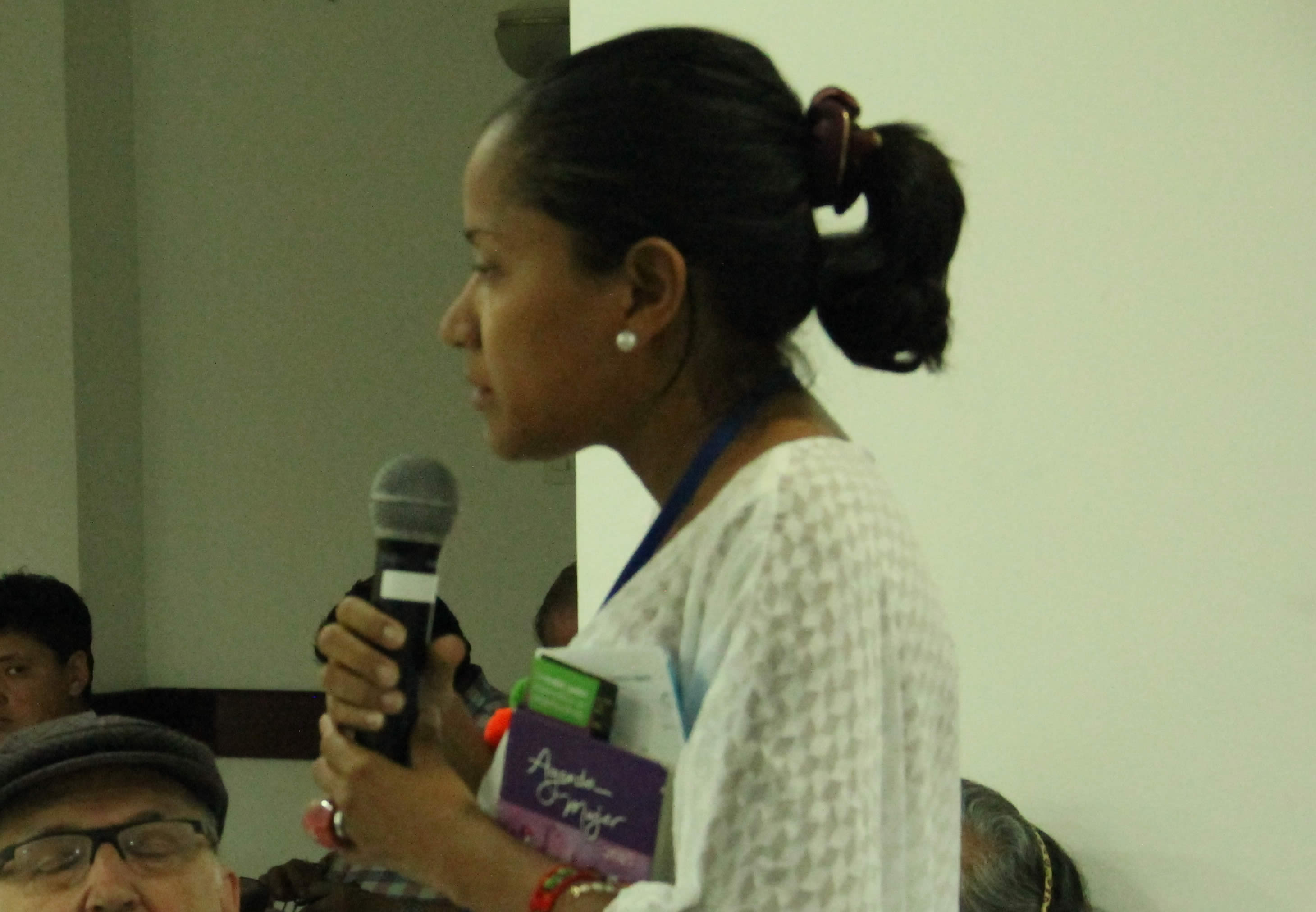 Lindantonella Solano (Nación Wayuu, Colombia). © #25FIPM. Photo: Sara Marín