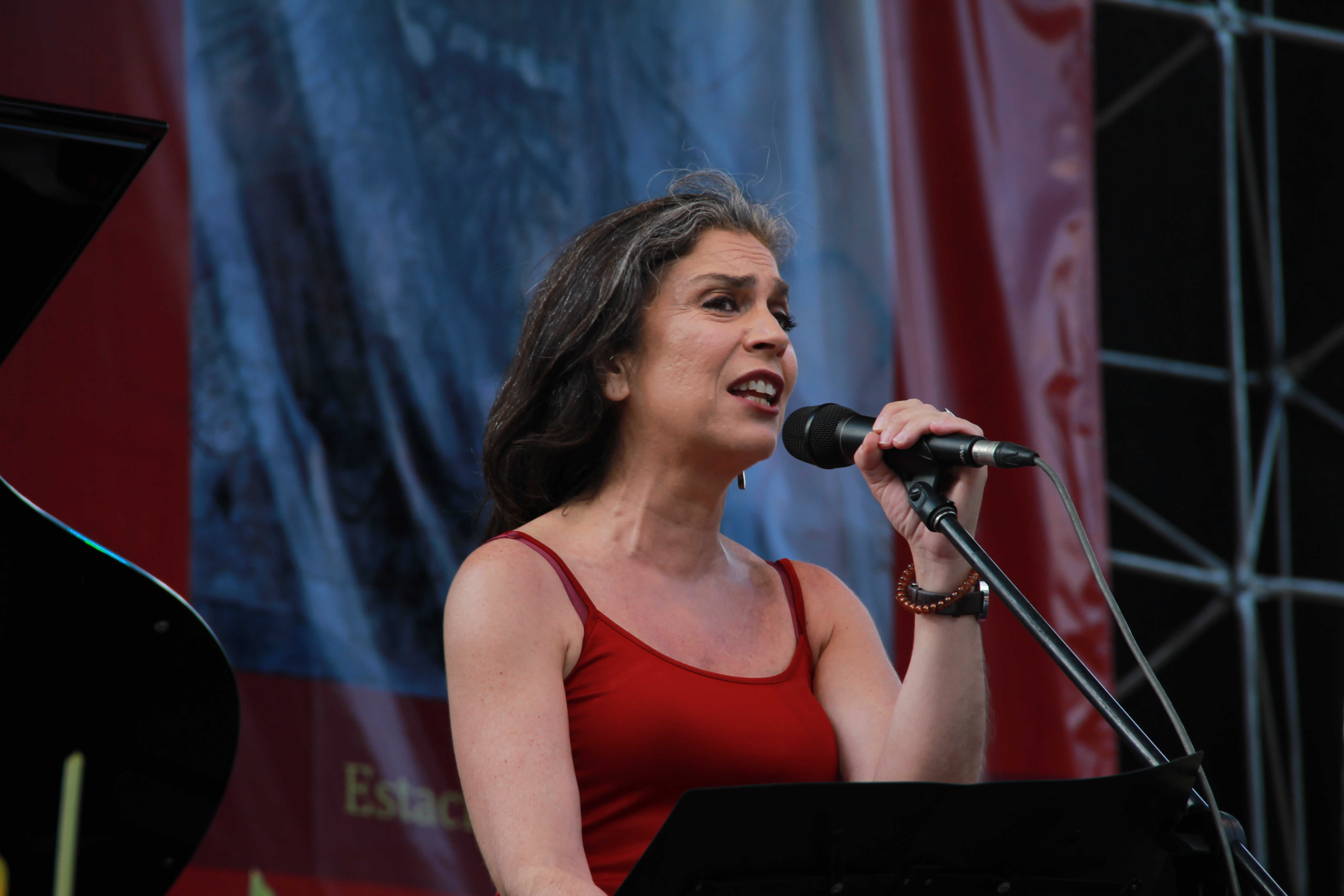 Savina Yannatou (Grecia). © Nidia Naranjo
